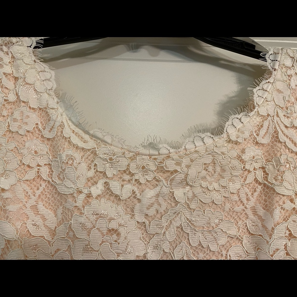 White Lace Dress - Picture 4 of 7
